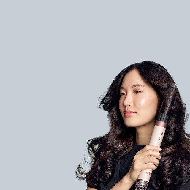 Dyson Airwrap Co-Anda2x Haarstyler Straight+Wavy Pink