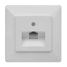 EAN 4027639006957 - ZE Kommunikationstechnik 1-628.41.8.11 toma de corriente Blanco imagen 1