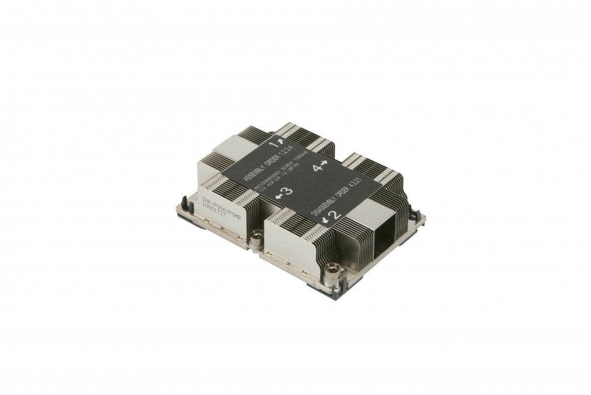 EAN 0672042280544 - Supermicro SNK-P0067PSMB sistema de refrigeración para ordenador Procesador Disipador térmico/Radiador imagen 1
