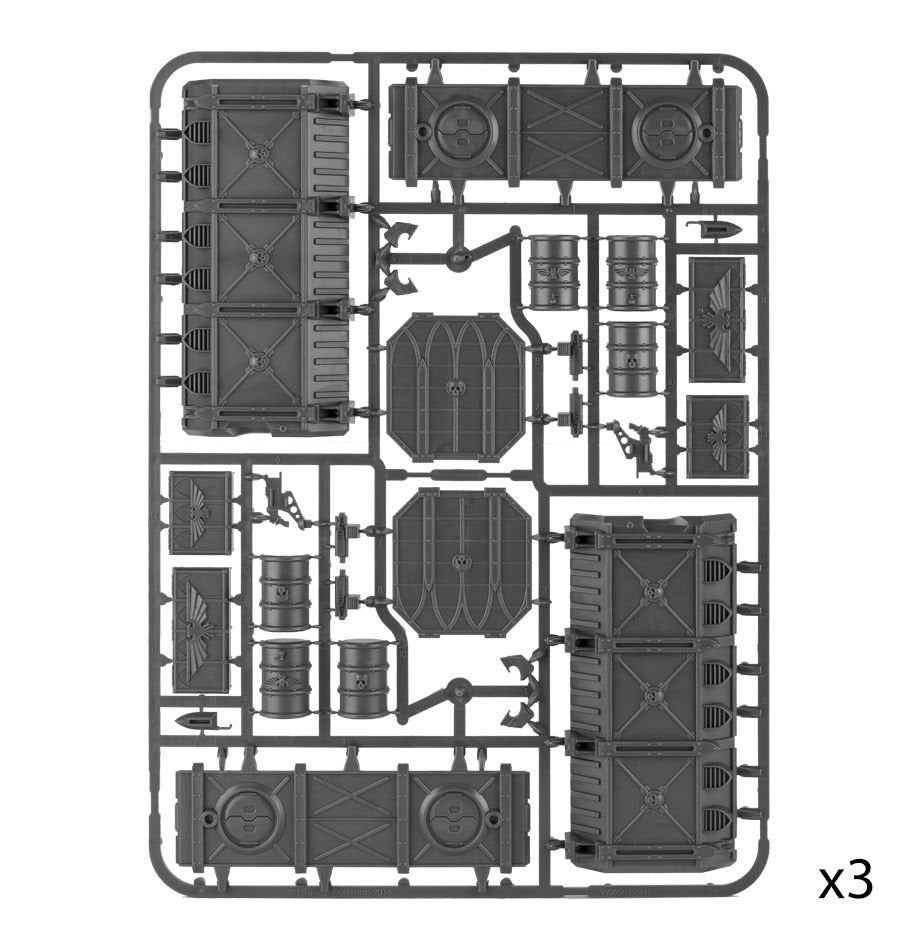 Warhammer 40k - Kampfzone Manufactorum: Gepanzerte Munitorum-Container