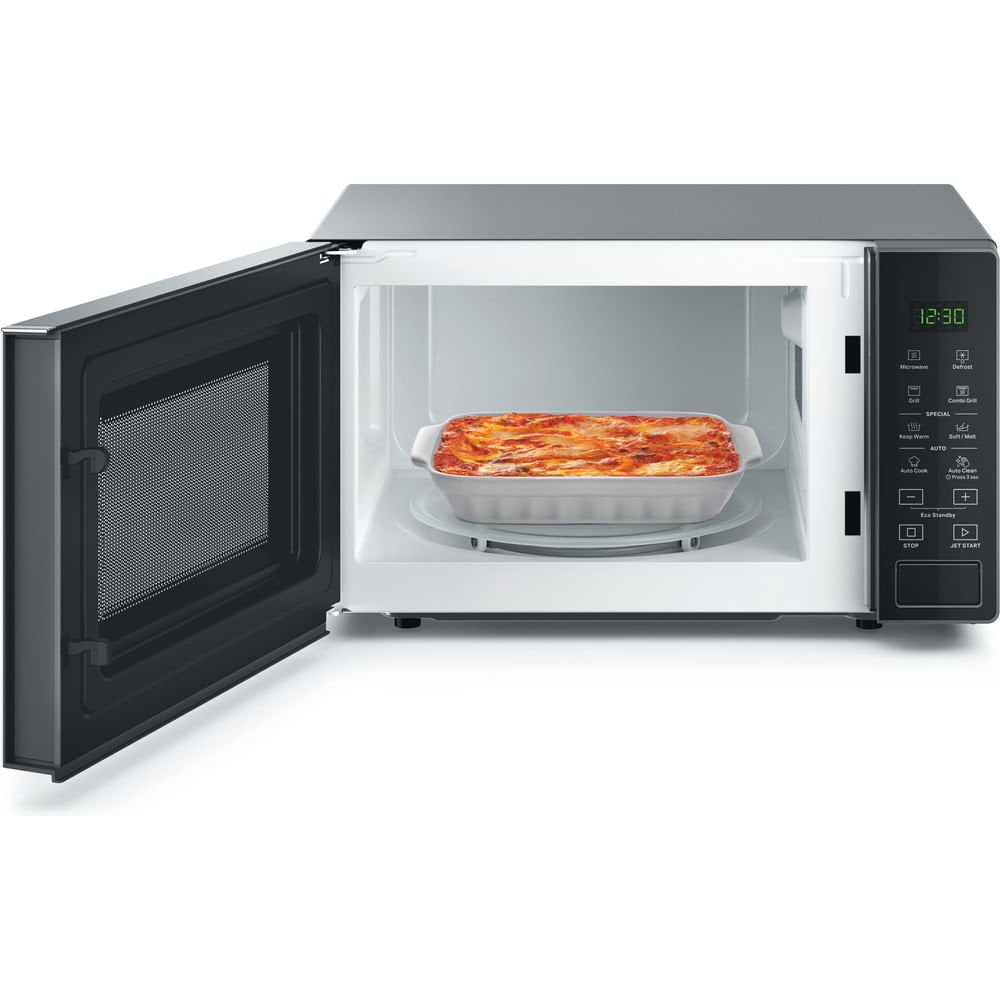 EAN 8003437861826 - Whirlpool Cook20 MWP 203 SB Negro, Plata Microondas con grill Encimera 20 L 700 W imagen 3