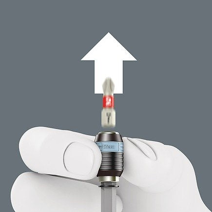 Destornillador Wera Kompakt 60 Punta De 16 Pieza(S), Llave De Tubo Negro/Azul, 16 Pieza(S), Torx, Caja