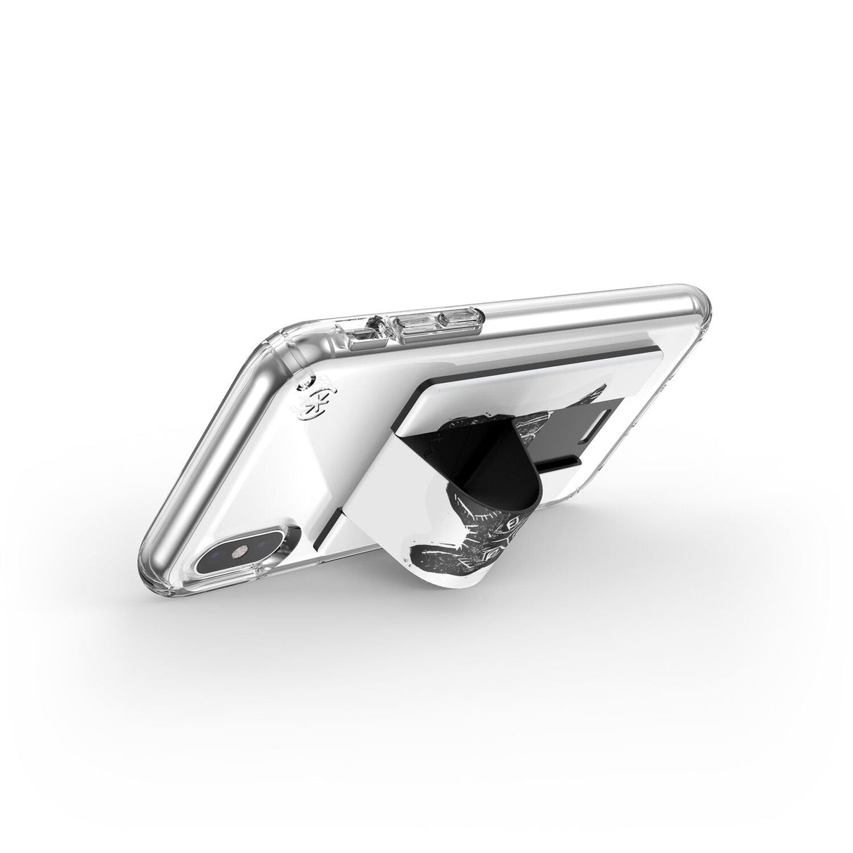 Speck Grabtab Animal Kingdom Collection Soporte Pasivo Teléfono Móvil/Smartphone Negro, Blanco