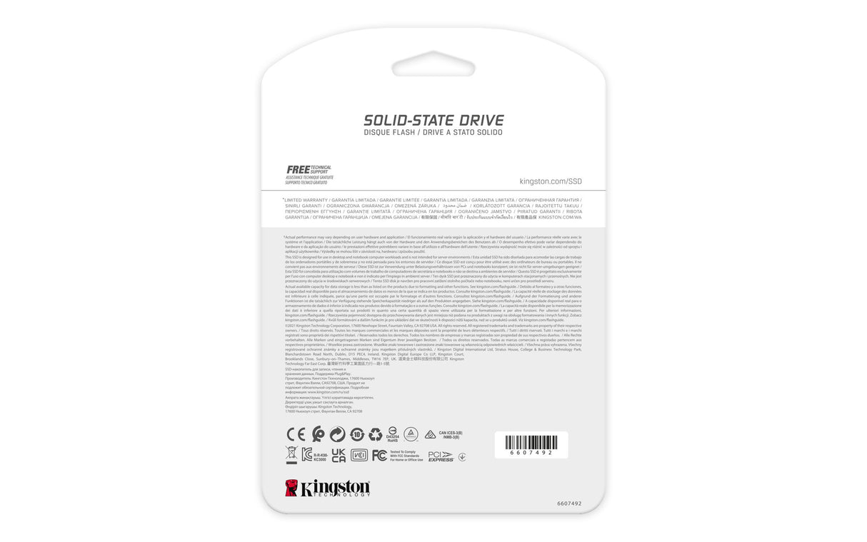 EAN 0740617324501 - Kingston Technology FURY Renegade 4 TB PCI Express 4.0 3D TLC imagen 6