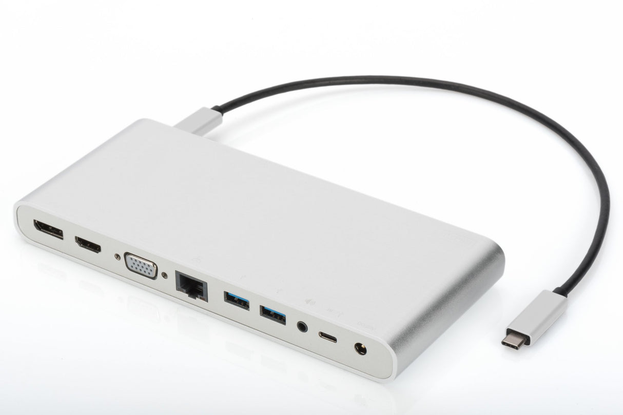 EAN 4016032435709 - Digitus DA-70864 base para portátil y replicador de puertos Alámbrico USB 3.2 Gen 1 (3.1 Gen 1) Type-C Pl imagen 1