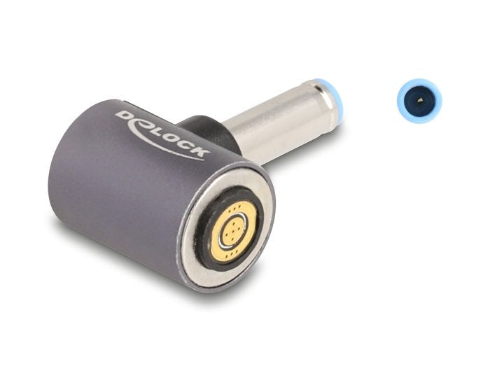 Delock 80784 Adaptador Para Cable De Carga De Portátil Hp De 4,5 X 3,0 Mm Macho A Conector Magnético De 8 Pines