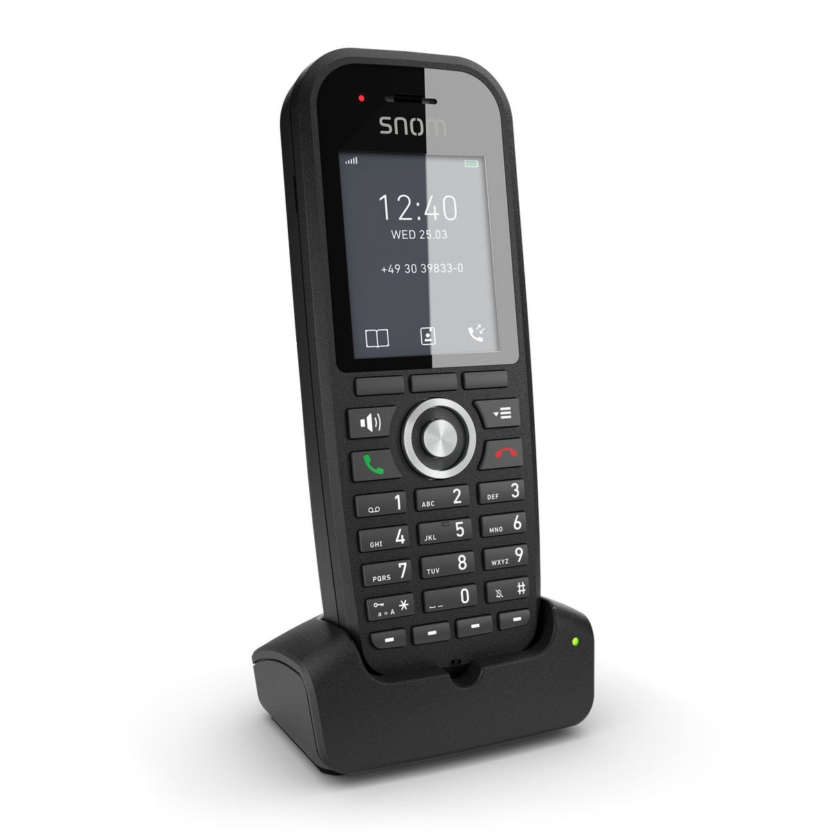Snom M30 Ip Dect Handset Eu Teléfono Dect Negro