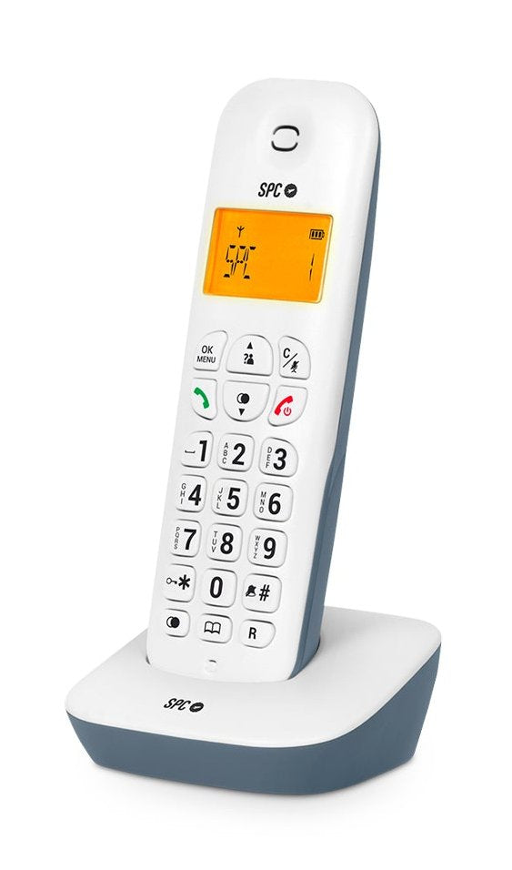 EAN 8436542859684 - SPC Air Teléfono analógico Identificador de llamadas Azul, Blanco imagen 1