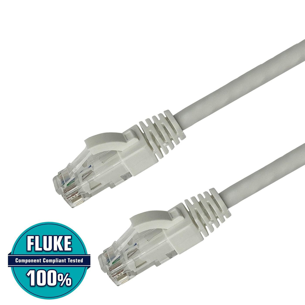 Cat6 U/Utp Network Cable, White, Lszh 2m