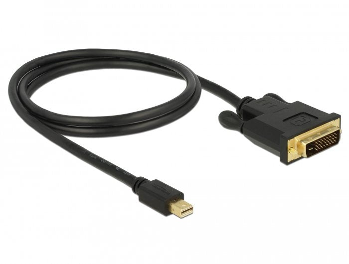 EAN 4043619839889 - DeLOCK 83988 adaptador de cable de vídeo 1 m Mini DisplayPort DVI-D Negro imagen 2