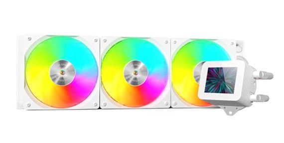 EAN 8435693108672 - Mars Gaming ML-VISION360W Procesador Sistema de refrigeración líquida todo en uno 12 cm Blanco imagen 1