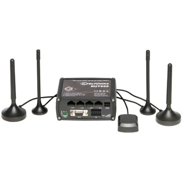 Teltonika Rut955 Router Inalámbrico Ethernet Rápido 3g 4g Negro