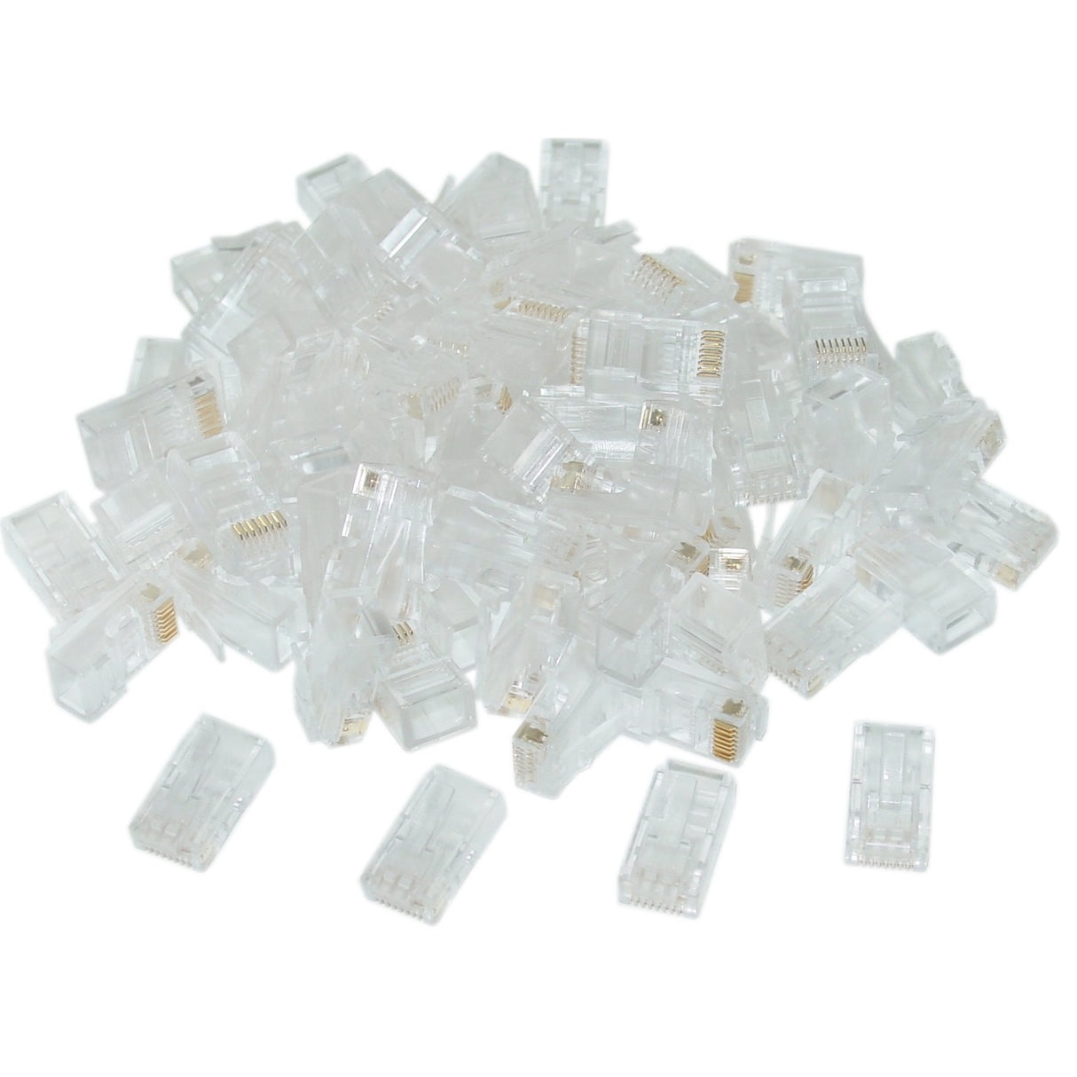EAN 8716309092975 - Gembird LC-8P8C-002/50 conector RJ-45 Transparente imagen 2