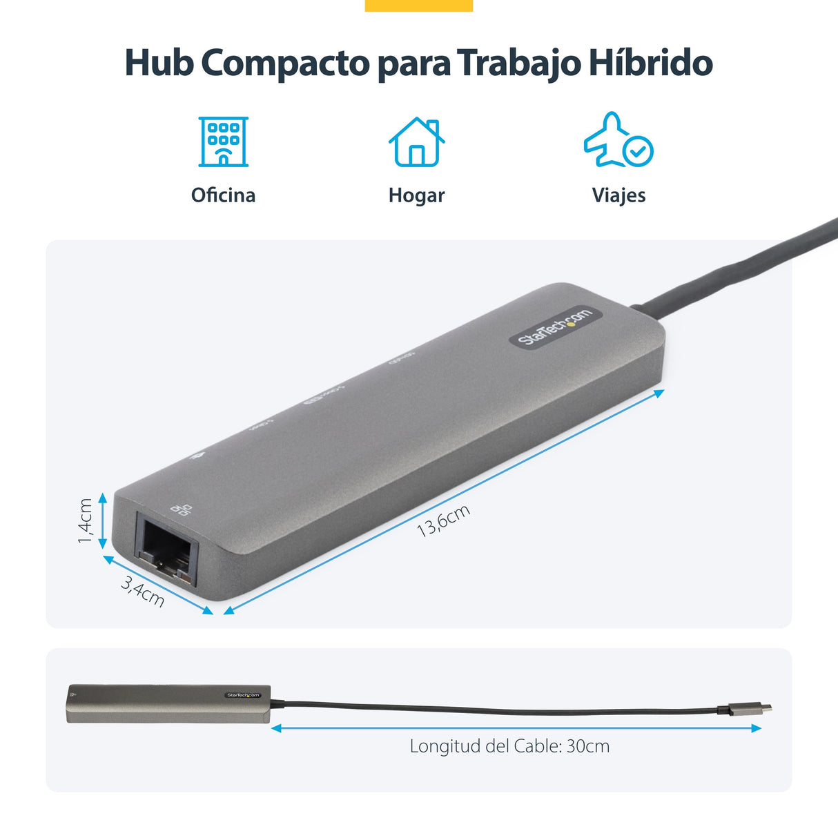 EAN 0065030891790 - StarTech.com DKT30CHSDPD1 base para portátil y replicador de puertos Alámbrico USB 3.2 Gen 1 (3.1 Gen 1) imagen 11
