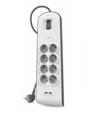 EAN 0745883643622 - Belkin BSV804ca2M Blanco 8 salidas AC 2 m imagen 1
