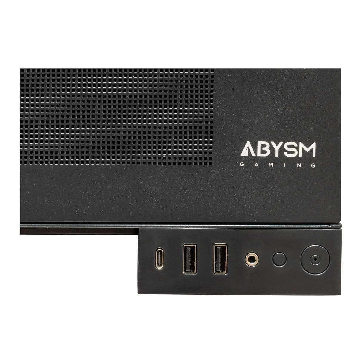 Caja Pc E-Atx Torre Abysm Ai Pro 100 Workstation Negra 9xslots 6xssd 2xhdd 2xusb 3.0 1xusb-C Color Negro