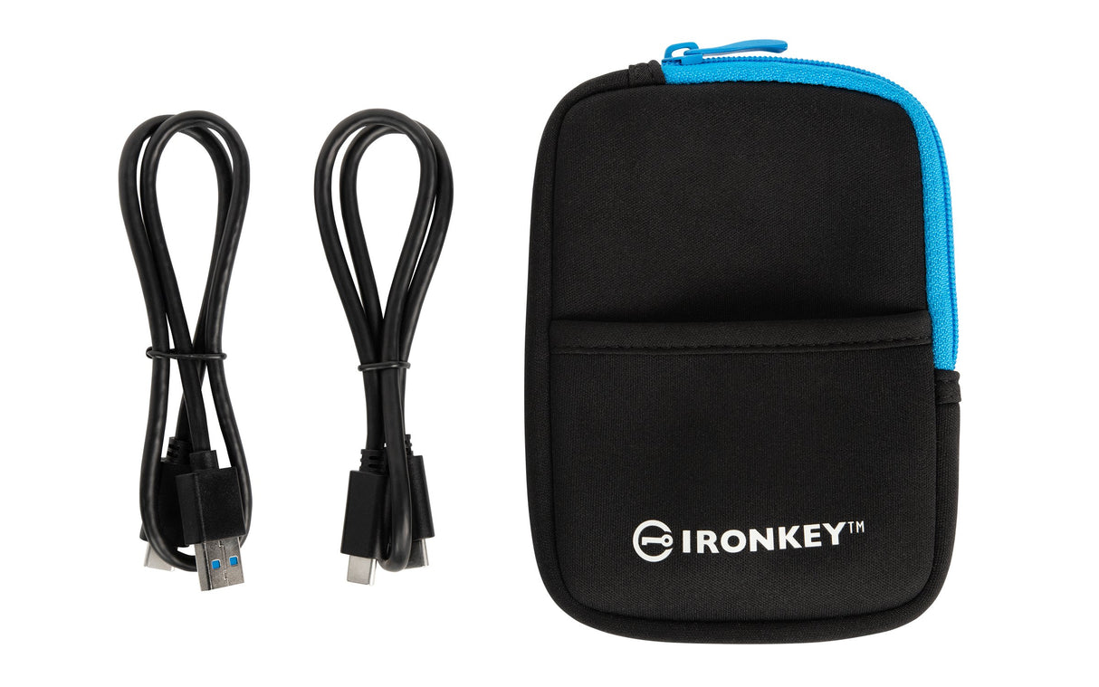 EAN 0740617341409 - Kingston Technology IronKey Vault Privacy 80 7,68 TB USB Tipo C 3.2 Gen 1 (3.1 Gen 1) Azul imagen 4