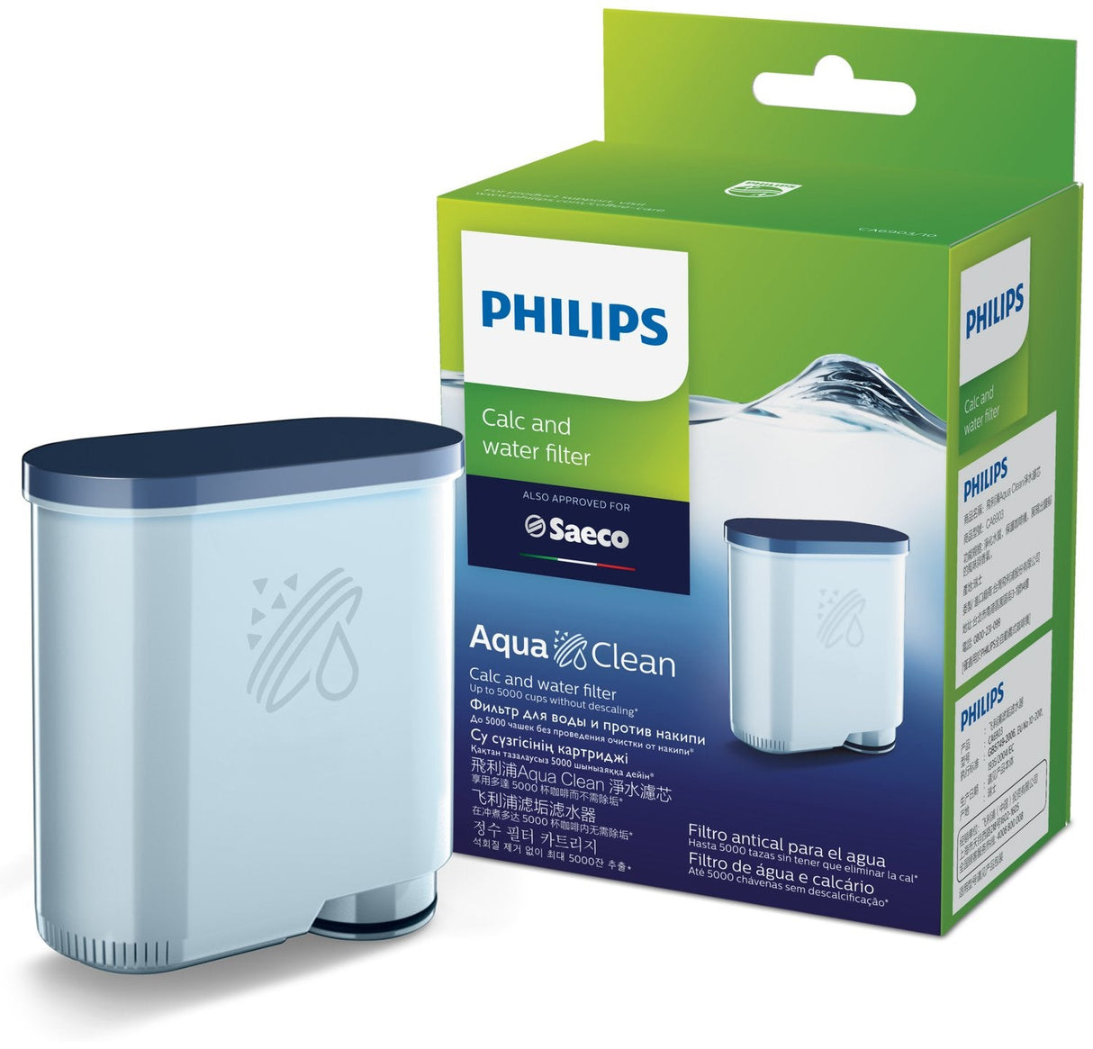Filtro De Agua Para Cafetera Philips Aquaclean Ca6903