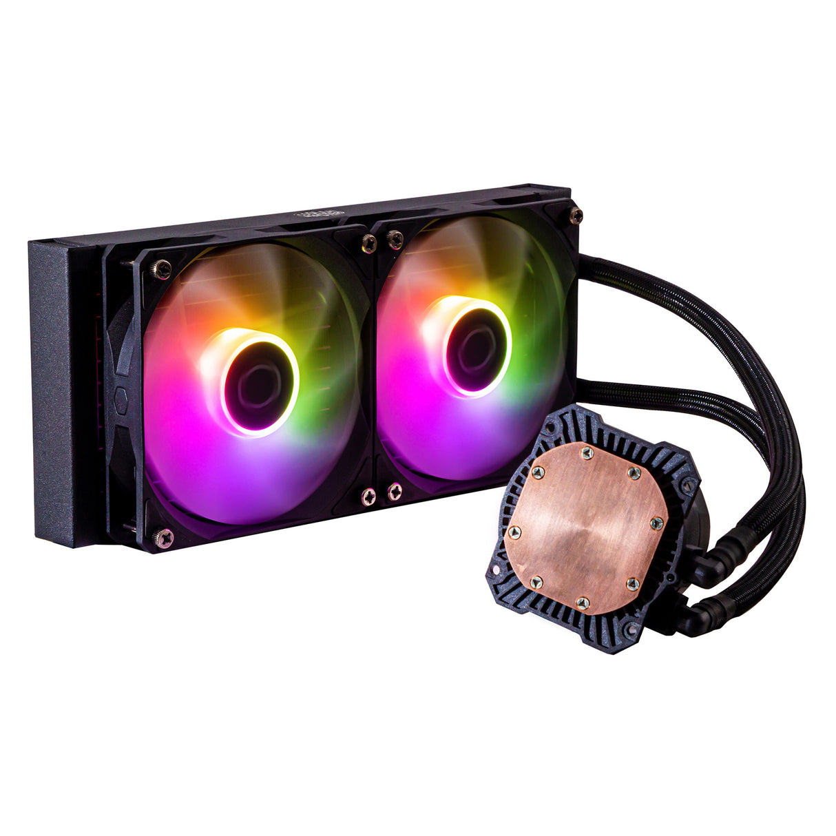 EAN 4719512137680 - Cooler Master MasterLiquid 240L Core ARGB Procesador Kit de refrigeración líquida 12 cm Negro imagen 2