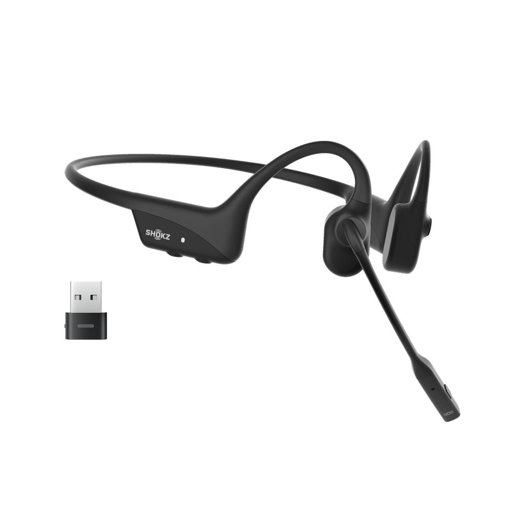 EAN 810160663263 - SHOKZ C120-AA-BK auricular y casco Auriculares Inalámbrico gancho de oreja Oficina/Centro de llamadas USB imagen 1