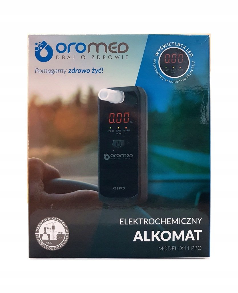EAN 5907763679281 - Oromed X11 PRO control de alcohol 0 - 4% 0,05% Negro imagen 2