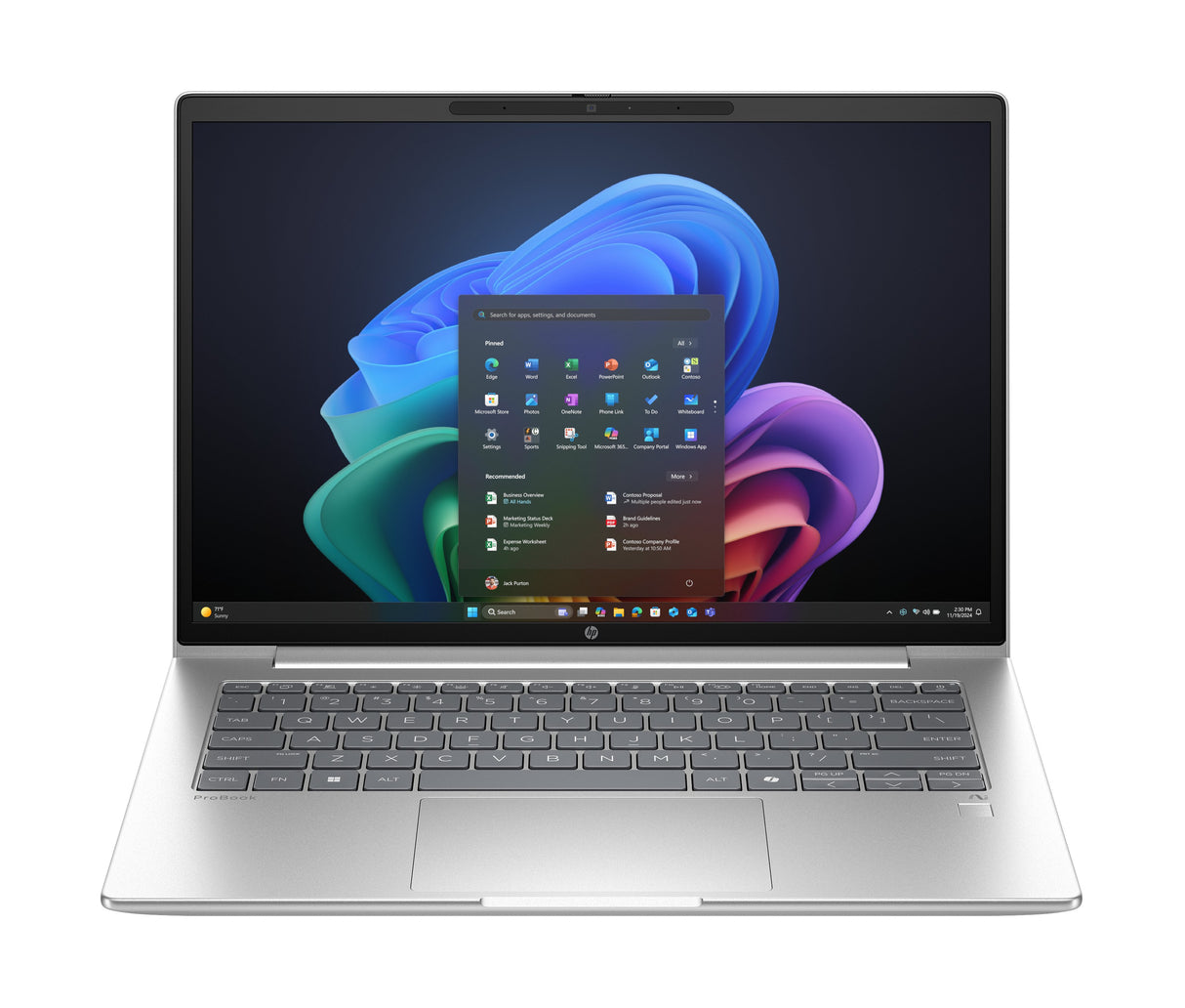 EAN 0199764324726 - HP ProBook 4 G1q Notebook Next Gen AI Wolf Pro Security Edition Copilot+ PC Snapdragon X1-26-100 Portátil imagen 1