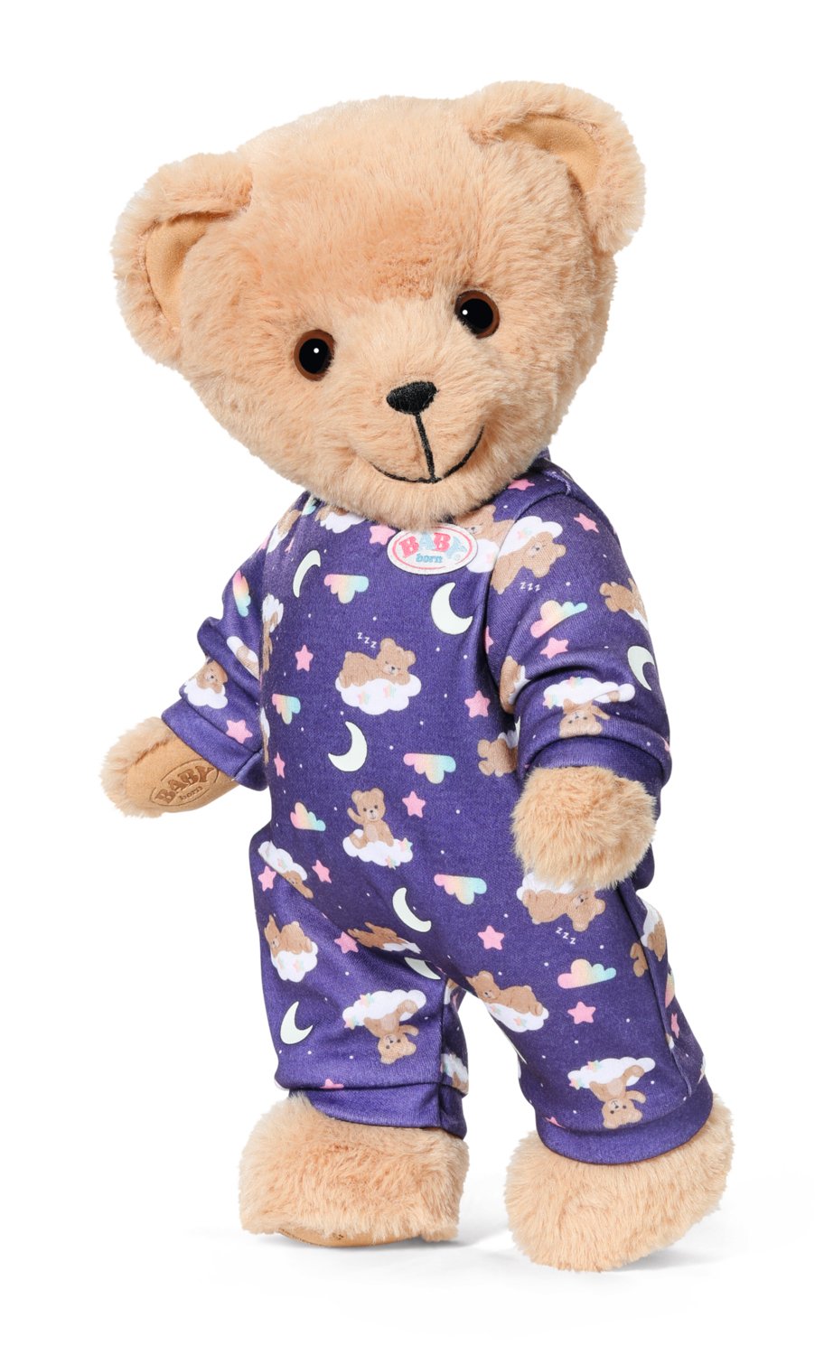 Zapf Creation Baby Born® Pijama De Peluche Que Brilla En La Oscuridad, Accesorios Para Muñecas 836484
