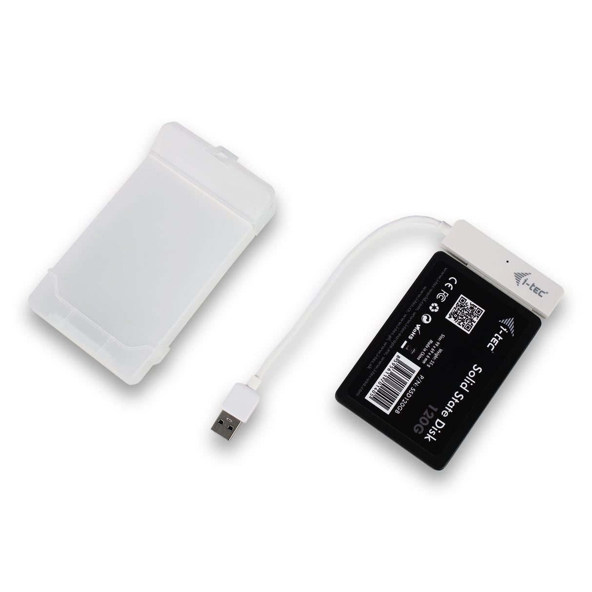 EAN 8595611701160 - i-tec MYSAFEU314 caja para disco duro externo Carcasa de disco duro/SSD Blanco 2.5" imagen 2