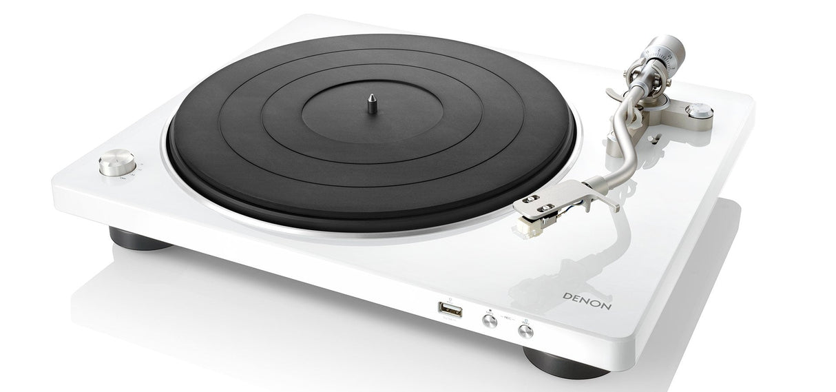 Tocadiscos Denon Dp-450 Usb Blanco