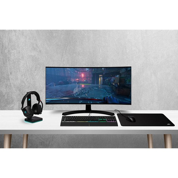 Corsair K55 Rgb Pro Teclado Juego Usb Qwerty Inglés De Ee. Uu. Negro