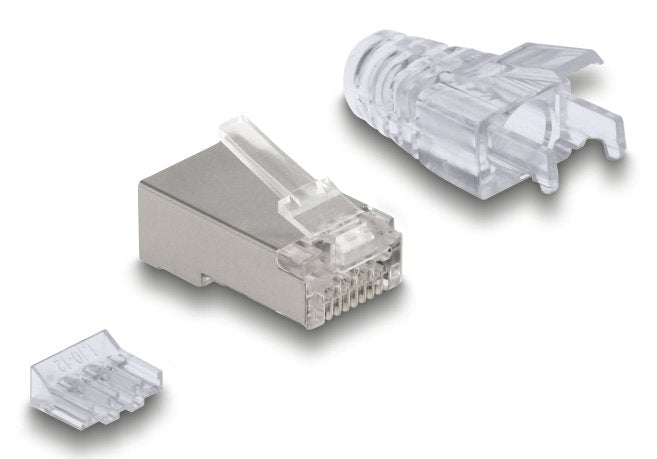 EAN 4043619671779 - DeLOCK 67177 conector RJ45 Plata, Transparente imagen 2