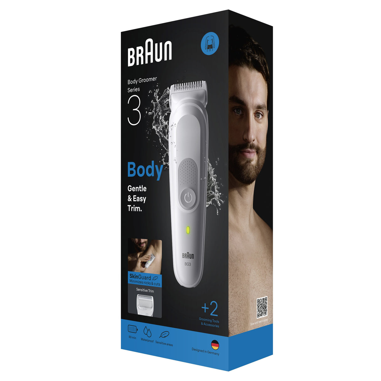 EAN 8700216427241 - Braun Series 3 80789709 afeitadora corporal Gris claro imagen 4