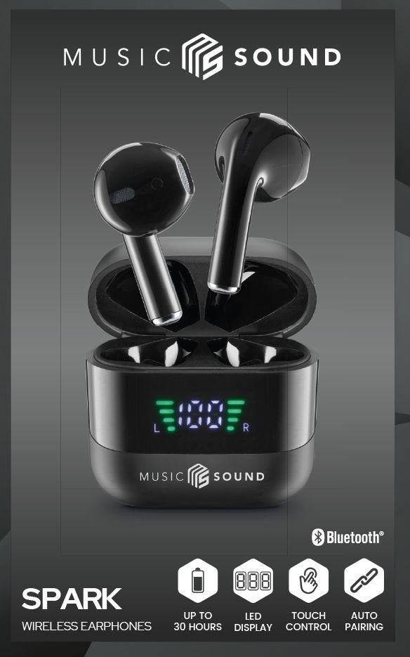 EAN 8018080488603 - Music Sound 8018080488603 Auriculares True Wireless Stereo (TWS) Dentro de oído Llamadas/Música Bluetooth imagen 2