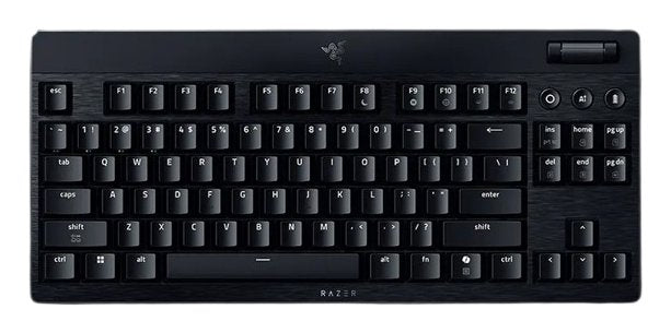Razer Blackwidow V4 Low-Profile Tkl Hyperspeed, Teclado Gaming Negro, Disposición De, Razer Low-Profile Naranja Rz03-05450900-R3g1