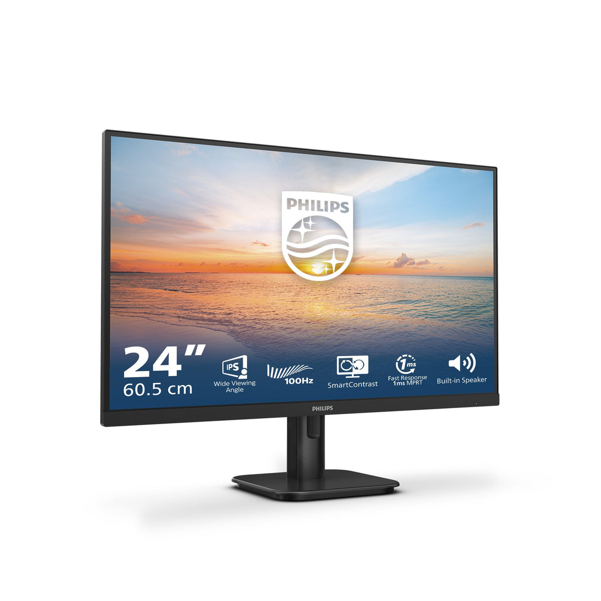 EAN 8721038000436 - Philips 1000 series 24E1N1200A/00 pantalla para PC 60,5 cm (23.8") 1920 x 1080 Pixeles Full HD LCD Negro imagen 3