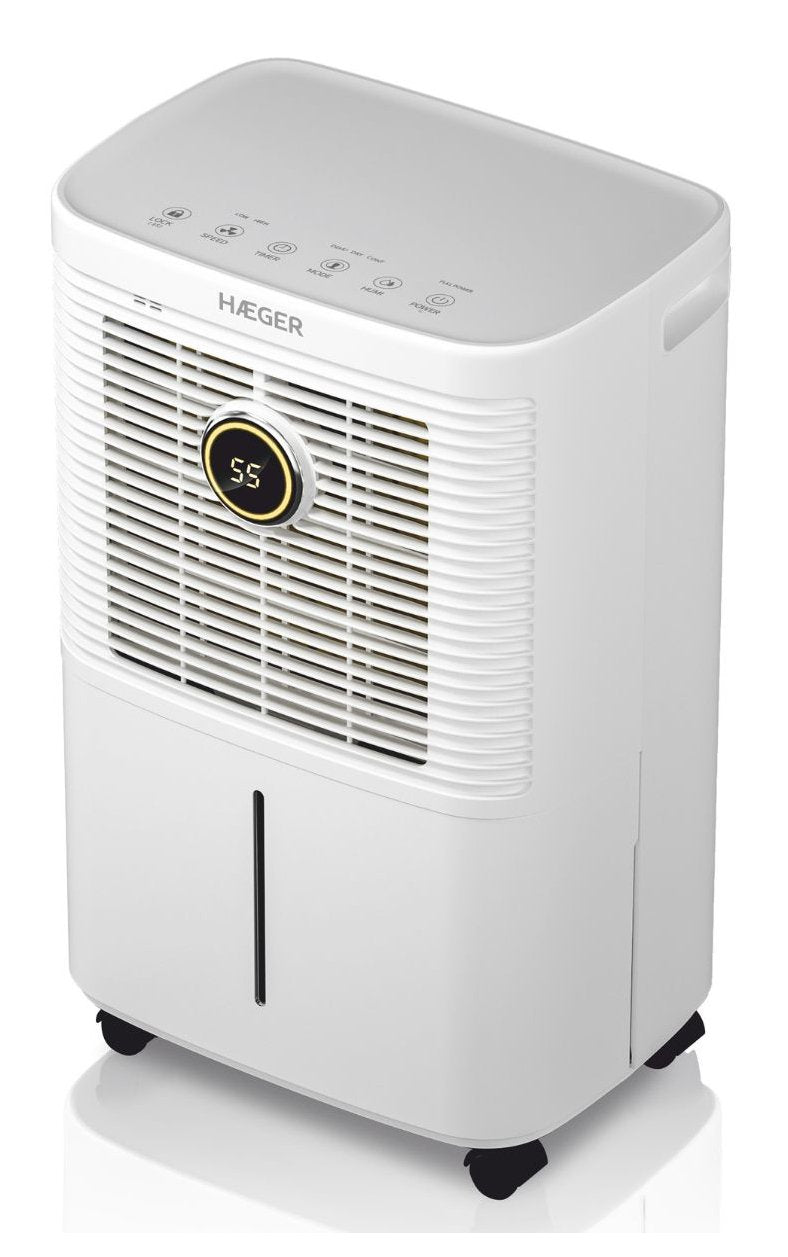 Haeger De-D10.012a Deshumidificador 1,6 L 46 Db 240 W Blanco