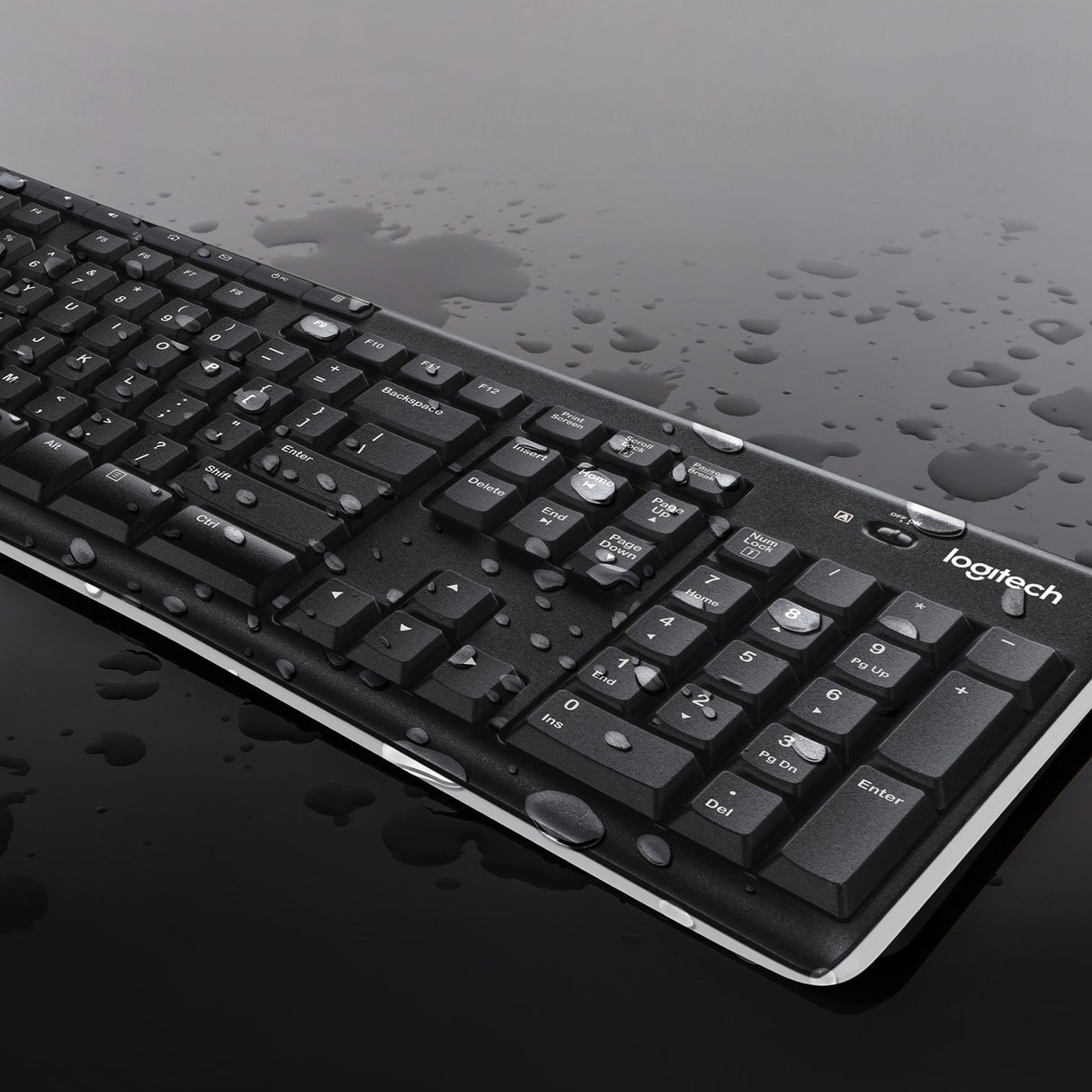 EAN 5099206039155 - Logitech 920-004509 teclado Ratón incluido Hogar RF inalámbrico QWERTY Holandés Negro imagen 4