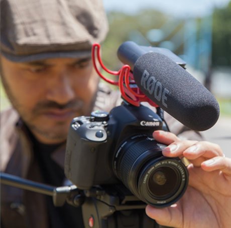 Røde Videomic Rycote Micrófono Para Cámara Digital Negro