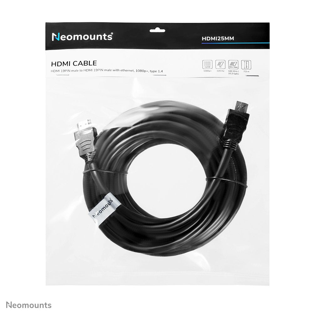 EAN 8717371445133 - Neomounts HDMI25MM cable HDMI 7,5 m Negro imagen 4