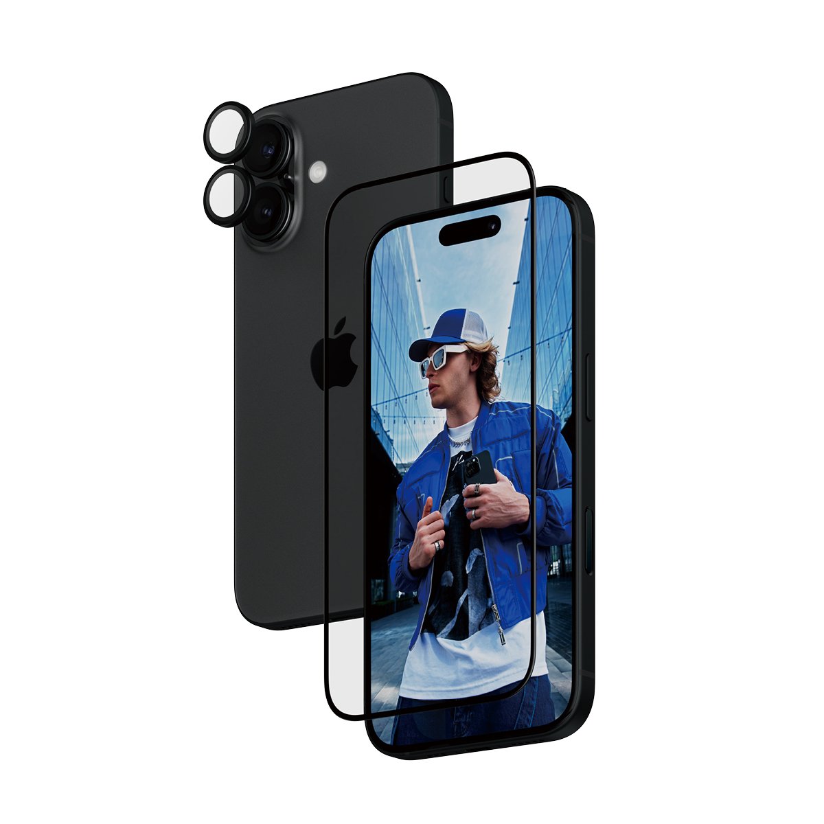 EAN 5715685005763 - PanzerGlass ® 2-in-1 Bundle iPhone 16 Protector de pantalla Apple 1 pieza(s) imagen 1