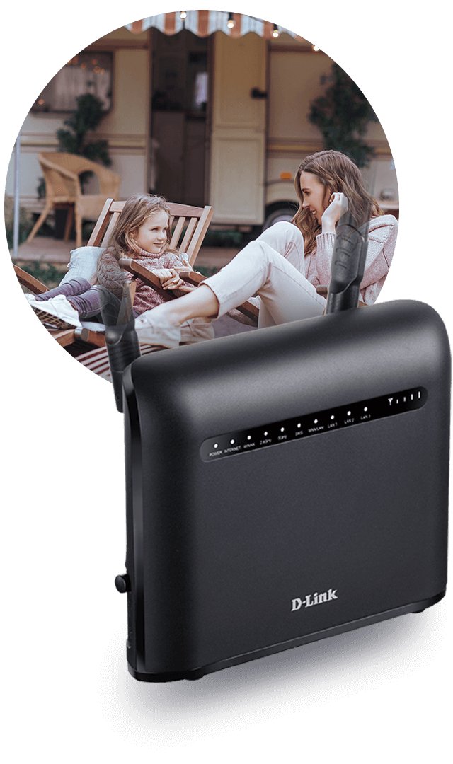 Router Inalámbrico 4g D-Link Dwr-953v2 1200mbps 2 Antenas Wifi 802.11 Ac N G B