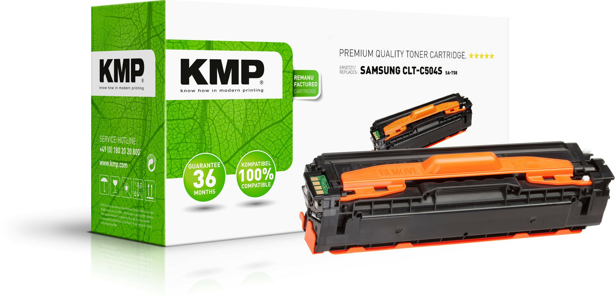 Kmp Toner Samsung Clt-C504s Comp. Cyan 1800 S. Sa-T58