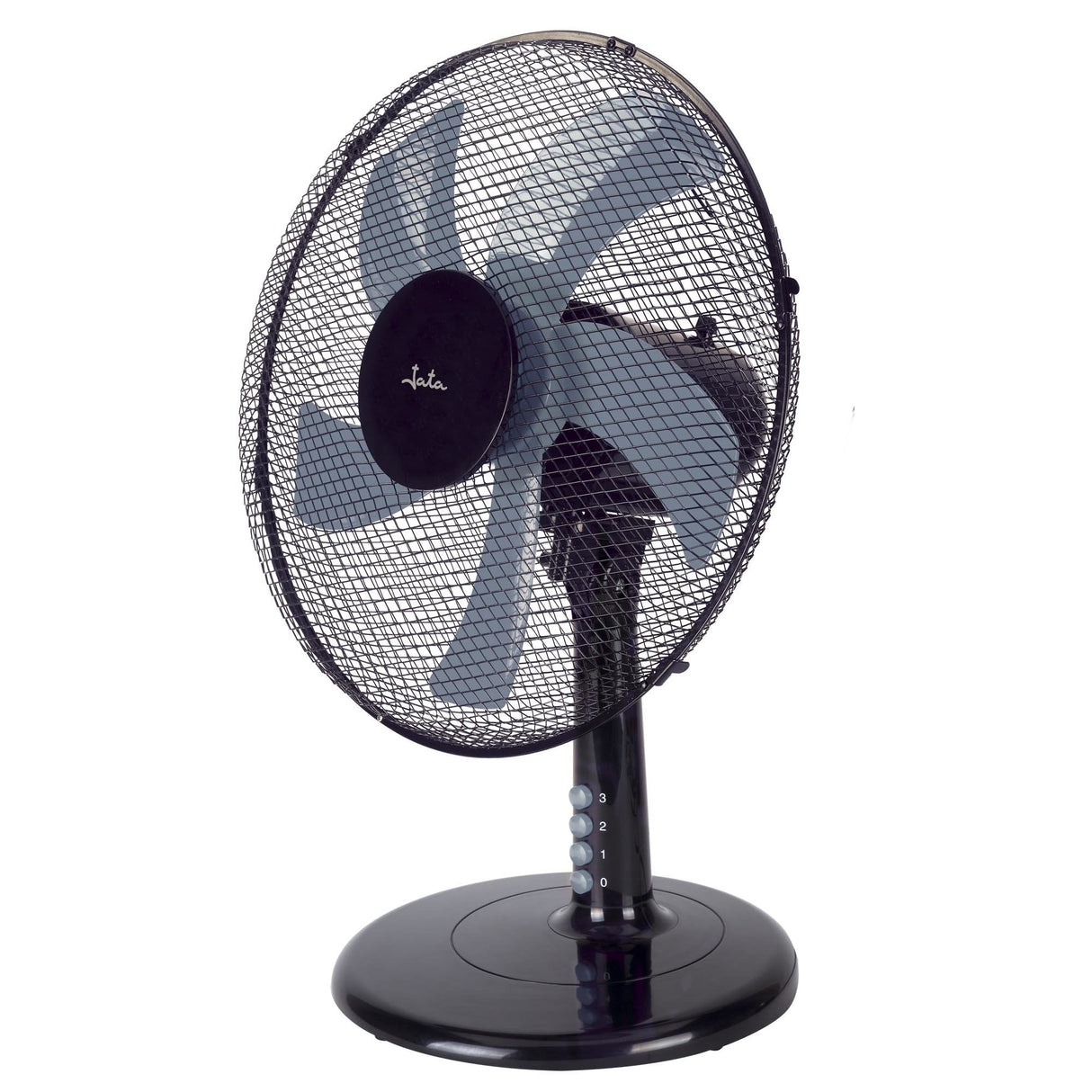 Ventilador Jata De Mesa Vm3125 5 Aspas 43 Cm Negro