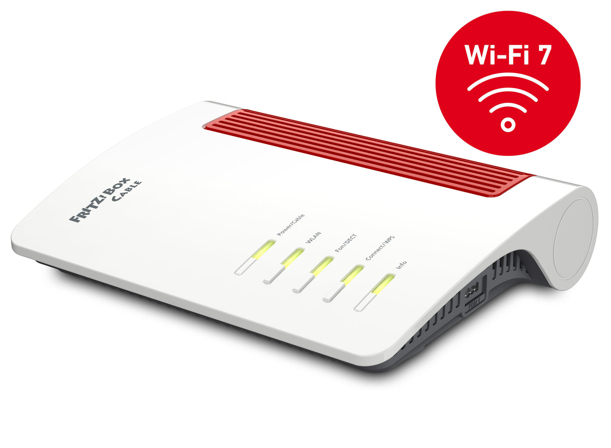 EAN 4023125030475 - Box FRITZ! 6670 router inalámbrico Doble banda (2,4 GHz / 5 GHz) Blanco imagen 2