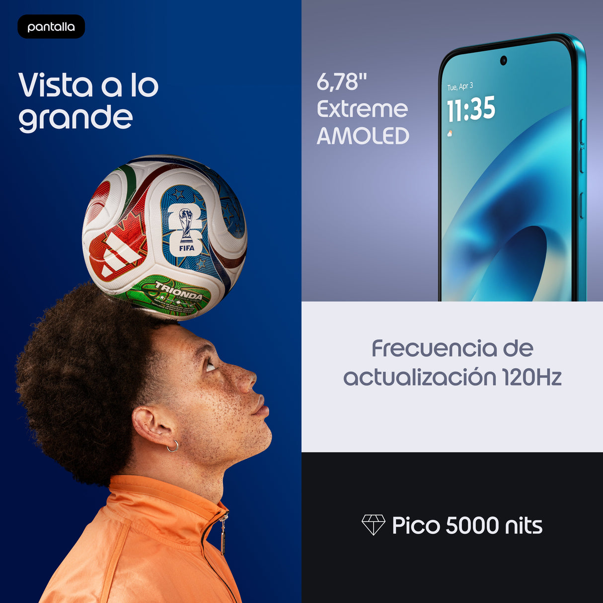 EAN 0840493617077 - Motorola moto g87 17,2 cm (6.78") Ranura híbrida Dual SIM Android 16.0 5G USB Tipo C 8 GB 256 GB 5200 mAh imagen 7