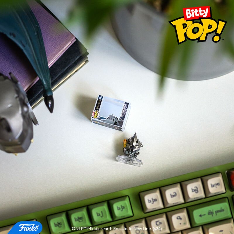 Blister 4 Figuras Bitty Pop El Señor De Los Anillos Witch King