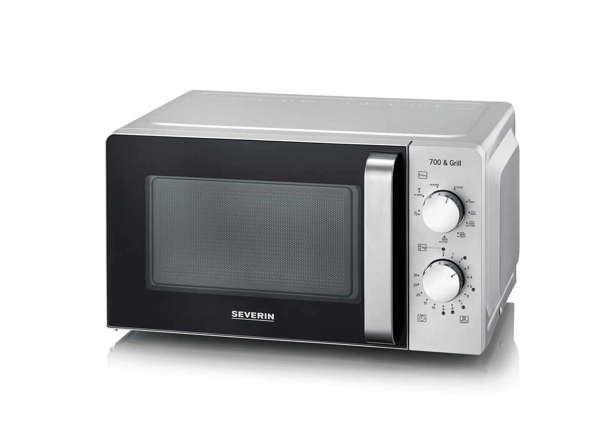 EAN 4008146042409 - Severin MW 7780 microondas Negro, Plata Microondas con grill Encimera 17 L 700 W imagen 1