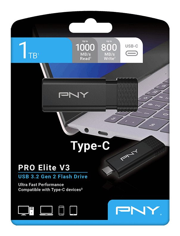 Pendrive 1tb Proelite V3 Usb-C 3.2