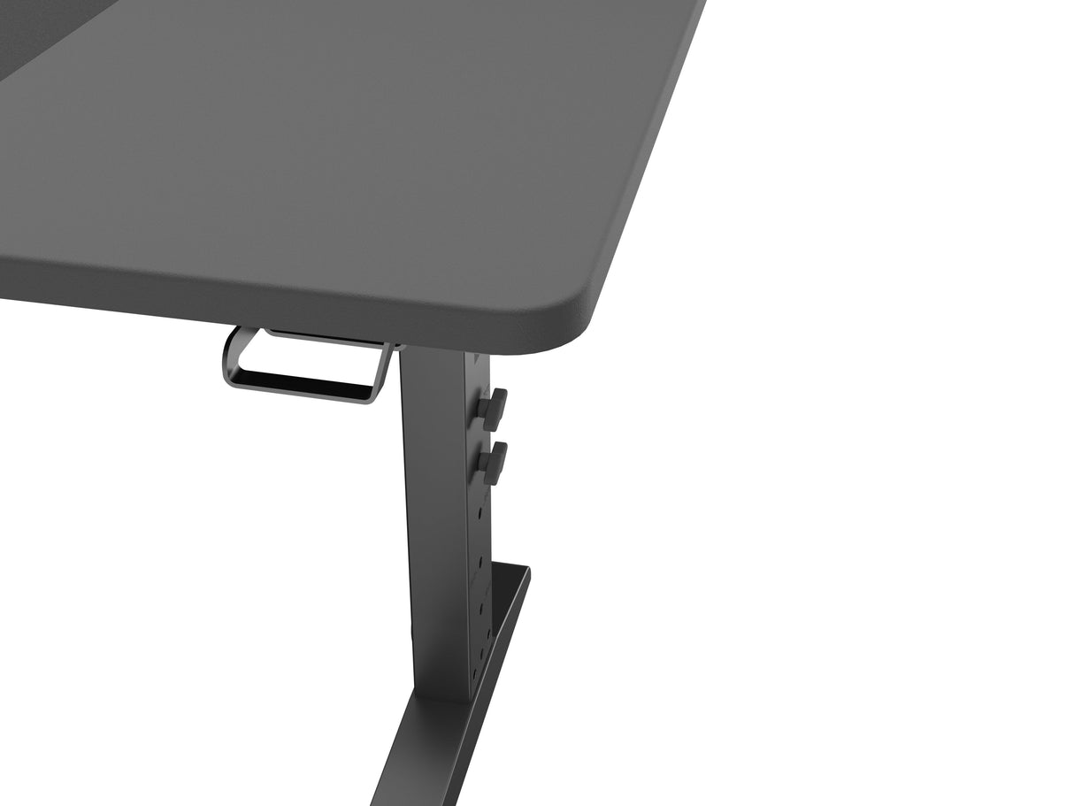 Mesa Gaming Genesis Holm Modular 140 Rgb Negro 140x75 Cm