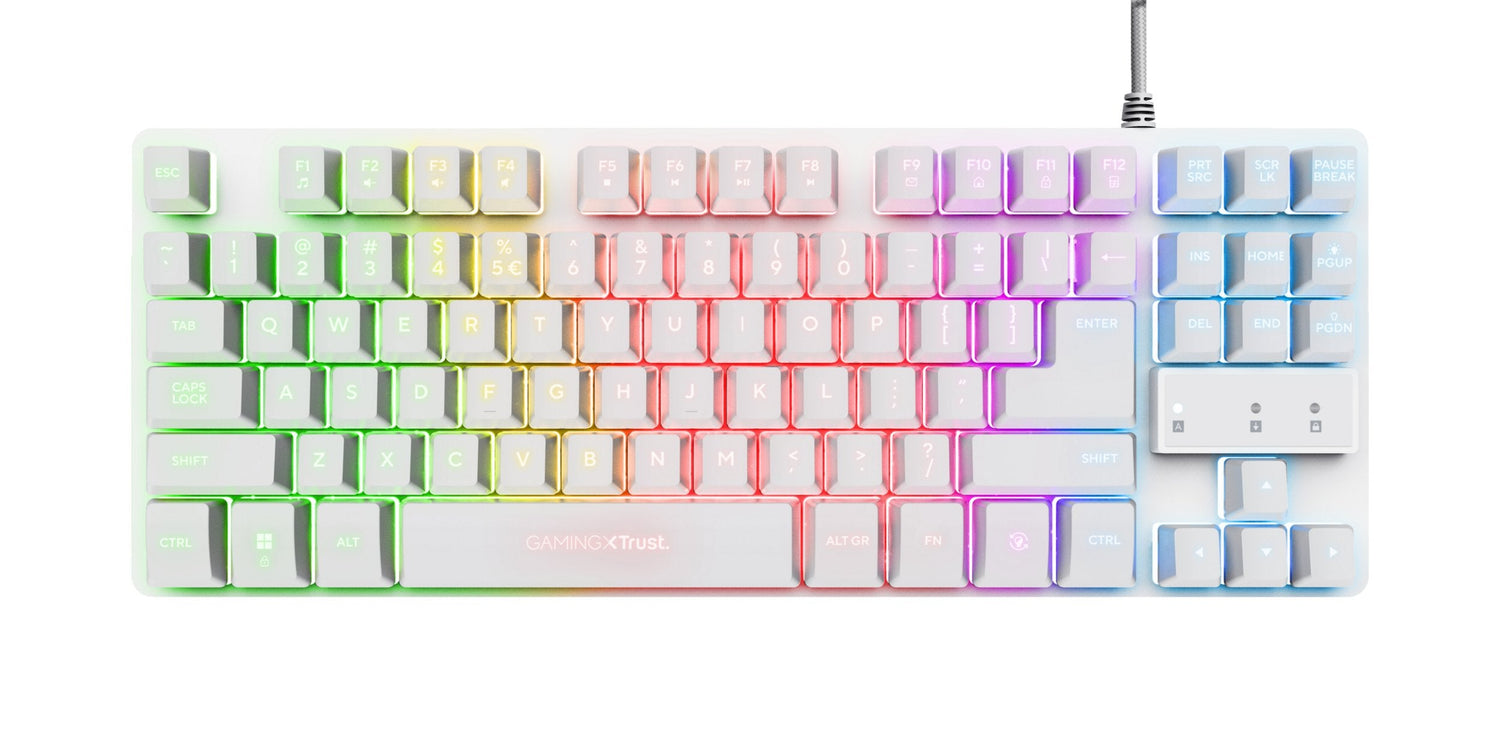 Teclado Gaming Trust Gaming Gxt 833w Thado Tkl